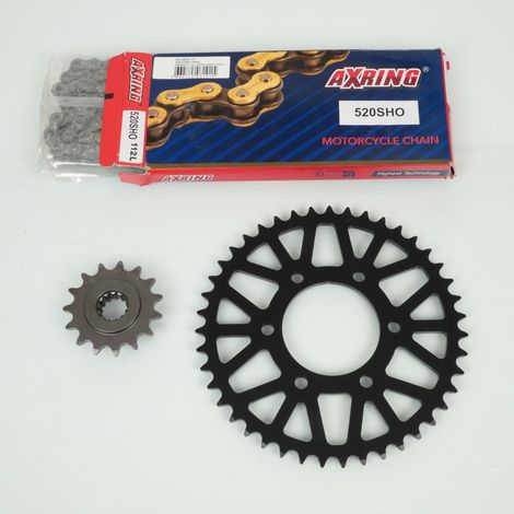Kit chaîne Axring pour Moto Kawasaki 750 Z R 2011 à 2013 Neuf (1/4)