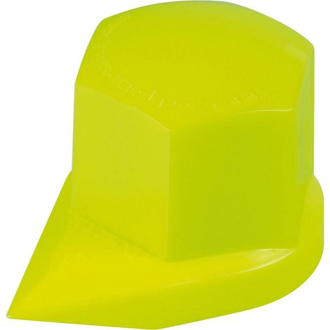Dustite®, indicatori di serraggio per dado ruota con cappuccio antipolvere, set 20 pz - 33 mm - Giallo fluo