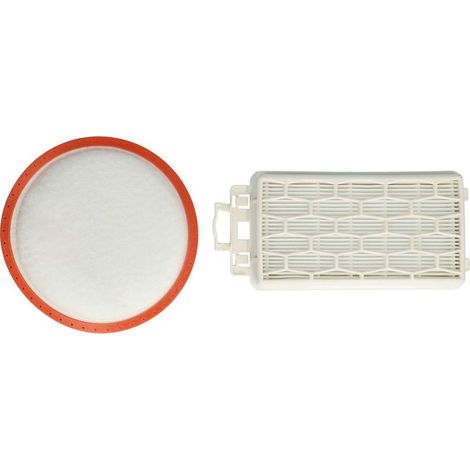 Lot de filtres remplacement pour Dirt Devil 5510001 pour aspirateur - 2x Filtres de rechange (1/5)