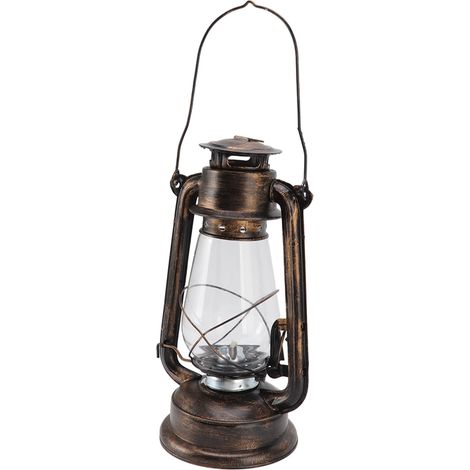 Lampe à pétrole en verre, chandelier, lanterne, lampe à huile, lampe en fer pour accessoires de photographie, décorations, articles d'ameublement (1/5)