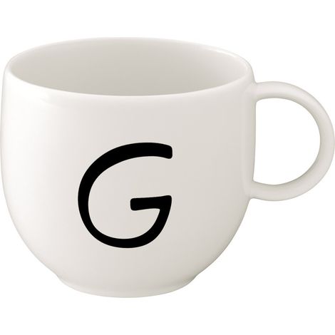 Villeroy & Boch Tasse mit G-Buchstaben