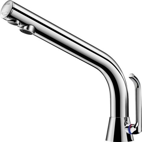 Delabie Mitigeur lavabo BINOPTIC MIX G3/8B H170mm 6V Batterie