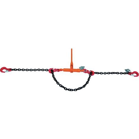 Chaîne de serrage DORA 1 pièce. Qualité 8, longueur 3,5 m, épaisseur 8-8 mm, capacité de traction 4000 daN, capacité de charge 1000 daN
