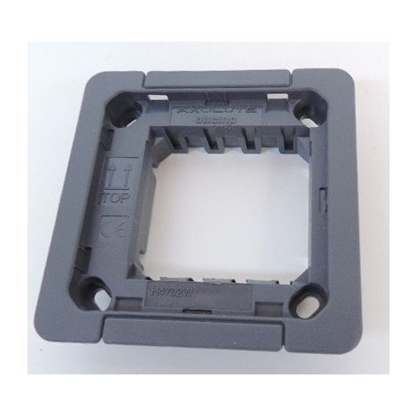 Support 2 modules pour appareillage mural encastré Axolute etèris BTICINO H4702W