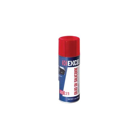 OLIO DI SILICONE SPRAY ML.400 21- - ml.400 in bomboletta spray - 12 pezzi EXCEL