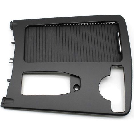 Embellecedor del panel del portavasos de la consola central del coche con volante a la derecha + cubierta para la persiana enrollable para Mercedes Benz W204 C-CLAS ( )