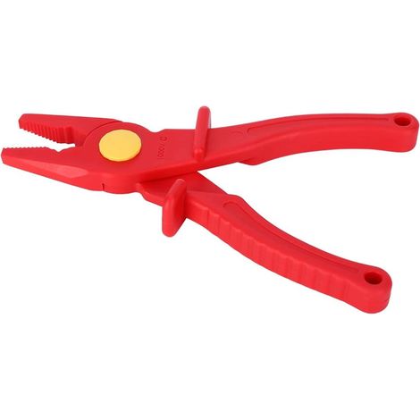Pince universelle isolée pour électricien, en plastique avec poignée antidérapante, coupe-circuit isolé 1000 V-AquaForge (1/5)