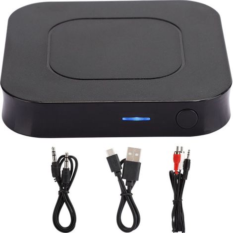 1 Émetteur Récepteur Bluetooth Sans Fil AUX 3,5 mm Dual Mode TX RX Adaptateur Audio TV Casque (1/5)
