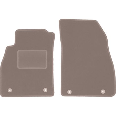 Alfombrillas delanteras para Opel Insignia A FL berlina, liftback, familiar (2013-2017) beige (1/5)