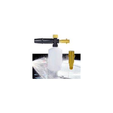 Lancia schiumogena Kärcher da 600 ml – Ugello regolabile per idropulitrici serie K – Pulizia di superfici auto e domestiche (1/4)
