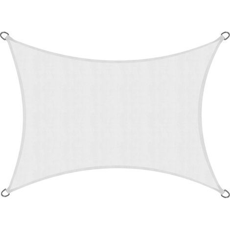 Voile d'ombrage blanche, tente d'extérieur à isolation thermique, aide au camping en plein air, blanc, 2M×3M (1/5)