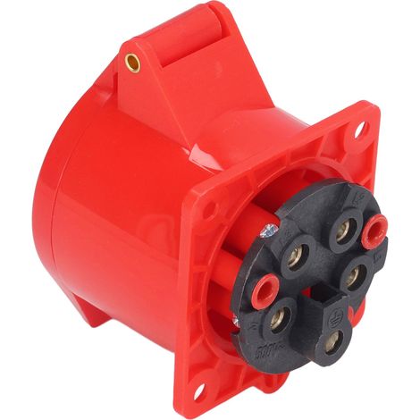 Connecteur de prise industrielle, prise de courant encastrée, étanche IP44, 220-250 V/240-415 V (1/5)