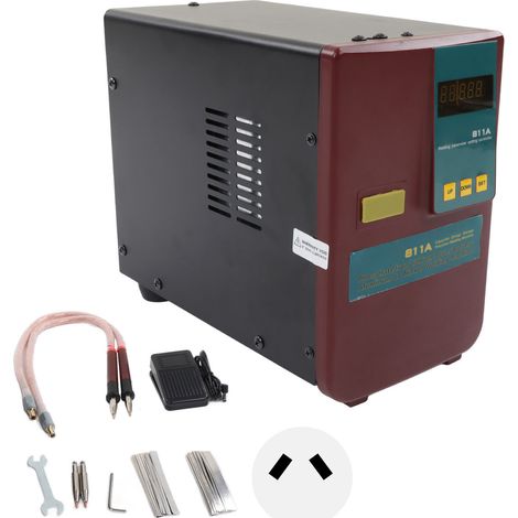 Poste de soudage par points 36KW, machine à souder intelligente à écran numérique multifonction, outil de soudure à énergie stockée, prise AU 220V (1/5)