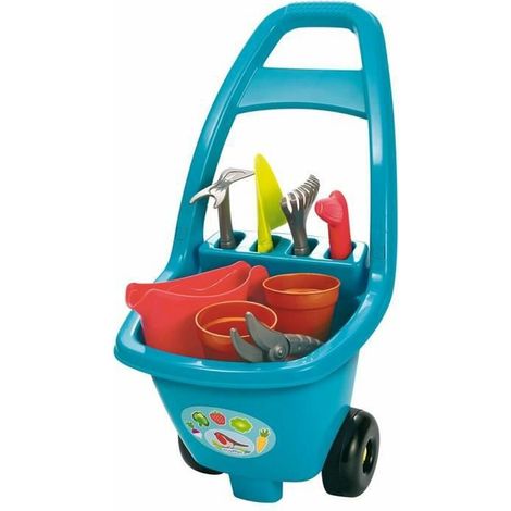 Carrello da giardino con accessori (1/2)