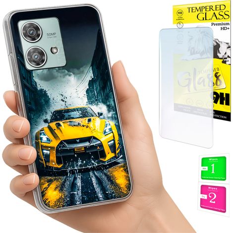 Schutzhülle für Motorola Edge 40 Neo: Foto-Schutzhülle + 9H-Glas (1/5)