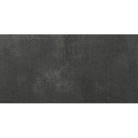 Carrelage effet Béton Gris Nuit 120x60x2 cm Gravino - Sol extérieur (vendu par carton de 0,72 m²) - RO'MA CARRELAGE