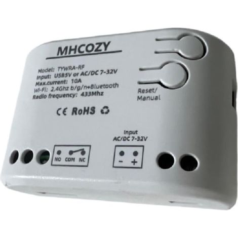 Automatic Module relais sans fil USB 5 V AC/DC 7-32 V Smart WiFi Contrôle à distance (1) (1/5)