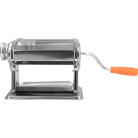 Machine à pâtes professionnelle, réglage des paramètres, lame amovible, mini machine à pâtes manuelle pour la fabrication de pâtes à domicile (150 g). (1/5)