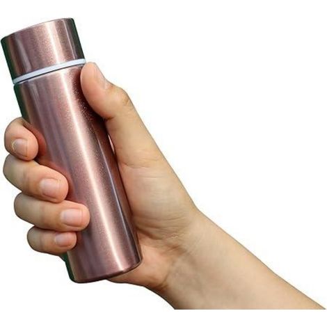 Termos - 150 ml - Aislamiento Térmico Doble Pared - Para Café, Té y Agua Fría - Dimensiones 14,5 x 4,5 cm - 1 Unidad (1/5)