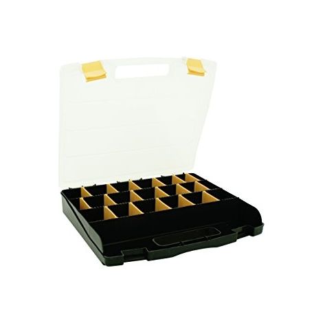 Caja de herramientas viso poly 3 s tapa transparente separadores removibles