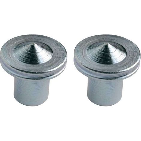 Cyclingcolors – Lot de 2 goupilles de centrage 8mm en acier – Alignement précis pour assemblage bois – Outil essentiel menuiserie et construction