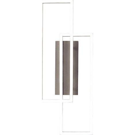 Applique murale moderne gea luce dyana a fdyat1 led en titane, aluminium et silicone
