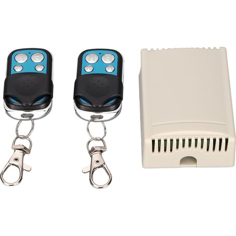 Télécommande RF 4 canaux 433 MHz, émetteur-récepteur sans fil à apprentissage pour éclairage, porte, fenêtre, 12 V