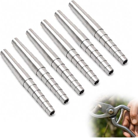 6 x Replacement Springs for Secateurs 6cm Volute Compression Springs for Loppers and Garden Tools (Silver) (1/5)