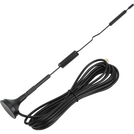 Antenne à ventouse aimantée haut gain 5G/4G/3G/2G/NB-IoT bande large 15 dBi base magnétique pour domotique routeur DTU (1/5)