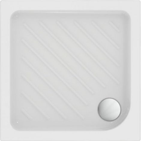 IDEAL STANDARD Gemma 2 piatto doccia ceramica quadrato 70x70 bianco h 7 codice prod: T468501 (1/3)