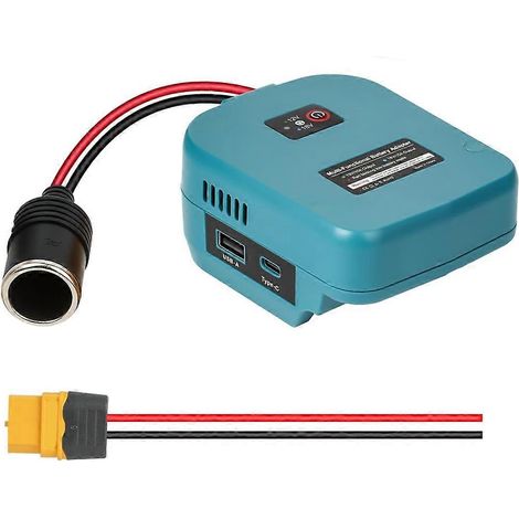 Convertisseur abaisseur 18 V vers 12 V pour batterie Makita 18 V LXT, adaptateur secteur pour roue, régulateur de tension 12 V CC 120 W (1/5)
