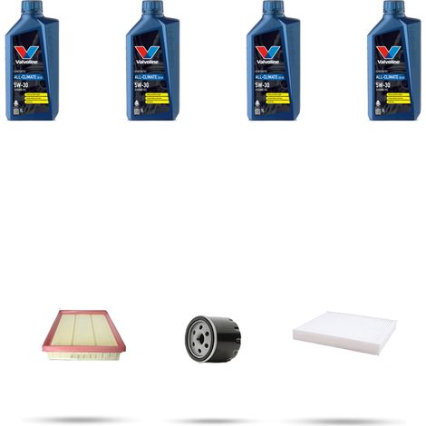 Kit tagliando 3 FILTRI e 4L OLIO compatibile con Toyota Corolla Cross 1.8 VVTI 103Kw Dal 2023 (1/5)