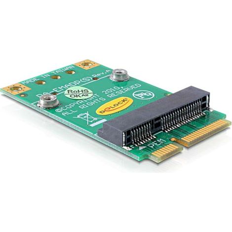 Minipcie converter half  full delock