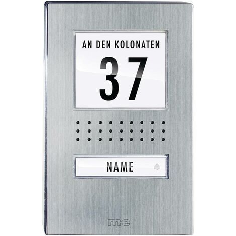 m-e modern-electronics ADV 110.1 EG Vistadoor Türsprechanlage Kabelgebunden Außeneinheit 1 Familienh (1/5)