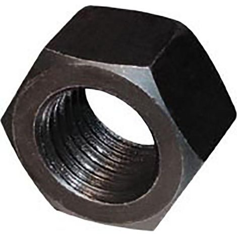 UCAFIX tuerca hexagonal. acero. pavonado. din 934. rosca m20