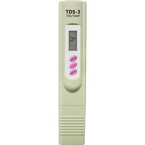 SABIR LCD TDS-3 Mètre pour Qualité de l'eau Potable Testeur Numérique Température PPM Test Mesureur Pen Analyseur pour Mesurer l'eau Potable,Culture Hydroponique, Aquarium, Piscine et Spa,T-Audace (1/5)