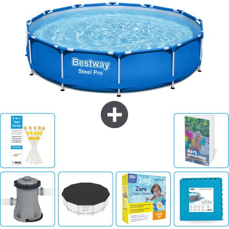 Bestway Steel Pro Rund - 366x76 cm - 7-teilig S276