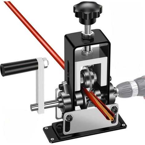 Denudeur Cable Fil Electrique Manuelle Automatique, 1-25 mm Machine a Denuder Le Cuivre, Pince a Denuder Electricien