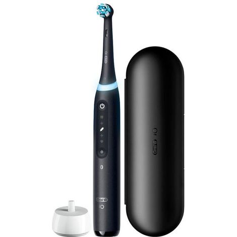 Oral-B Brosse à dents électrique iO5 Rechargeable Pour adultes 1 tête de brosse incluse 5 modes de brossage Noir mat (1/5)