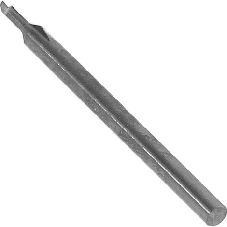 Zweischneidiger Hartmetall-Schwalbenschwanzfräser, Metallbearbeitung, 3-mm-metrisches Fräswerkzeug, 3 x 45° x 40L (1/5)