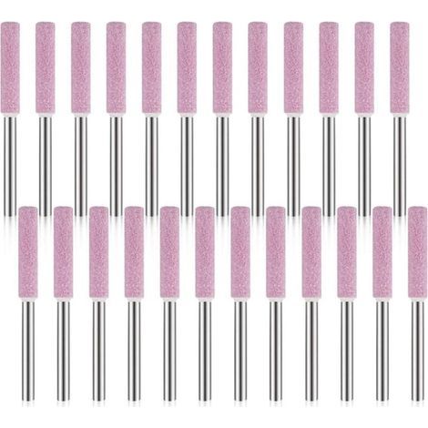Packung mit 24 Kettensägen-Schärfsteinen, 3 x 4,8 mm Polier- und Schleifwerkzeug (1/5)
