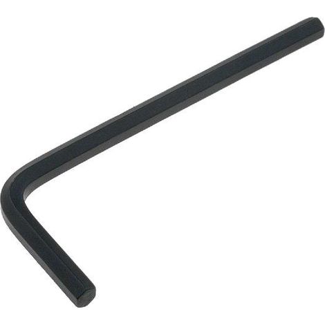Cle Allen tete 4mm bras 70mm en acier chrome-vanadium