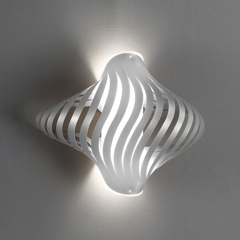 Applique Moderna Helios Polilux ® Argento 1 Luce E27