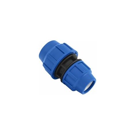 1 Kompressionsreduzierstück, 40 mm x 25 mm MDPE/PP-Rohr, PE-Wasseranschluss, PN16-Rohrverschraubung, für den Innen- und Außenbereich geeignet (1/5)