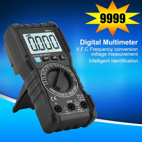 Multimètre numérique miniature haute précision DM91A, testeur 9999 points (1/5)