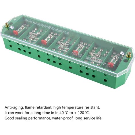 QFJ6/PJ1 Coffret électrique triphasé 4 fils pour compteur électrique domestique, barre de bornes, boîte de jonction (1/5)