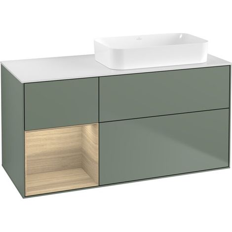 Villeroy & Boch F681PCGM Meuble sous-vasque Finion F68 (1/2)
