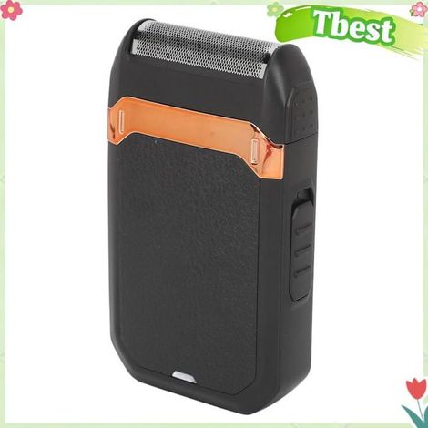 Tbest Tondeuse à barbe Trimmer de Cheveux électriques Trimmer Barbe USB Type C Charge des Lames Amovibles electromenager rasoir (1/4)