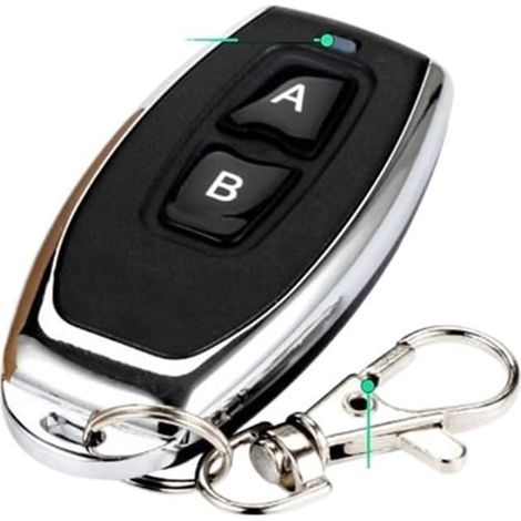 Kit d'ouvre-portes automatiques Récepteur de relais de Module de porte de porte de télécommande universelle de 433 MHz et émetteur de 2 boutons for le contrôle de Garage de lampe pour accessoires de p (1/5)