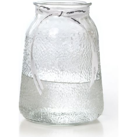 Jarrón de flores transparente modelo 30 (1/5)